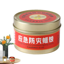 Survival Candles Unscented Smokeless Camping Candles Portable Wind Resistant Campfire Candles For Barbecue Home Fishing