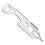 Dart Tip Removal Tool | Dart Point Extractor Pliers, Dart Shaft Unclogger, Safe Tip Replacement, Silver 1