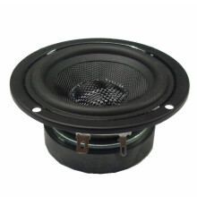 4.5" Round Woofers Subwoofer Hifi Speakers Low End Response 4Ohm 30Watt Fiberglass Crafted Subwoofer Speakers 4.5Inch Fiberglass Woofer HiFi Subwoofer