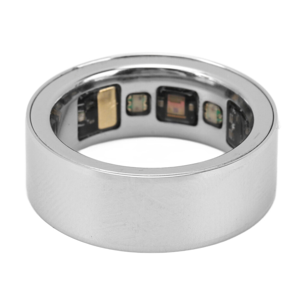 Smart Ring Body Temp Sleep Tracker With 20Mah Battery, Fits 52-68Mm Silver 9401351190913