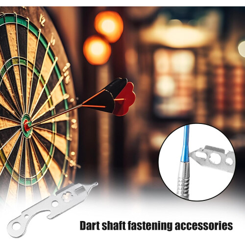 Dart Tip Remover Long-Lasting Multi-Knob Dart Tip Extraction Tool Silver For Dart Rod Tips 1