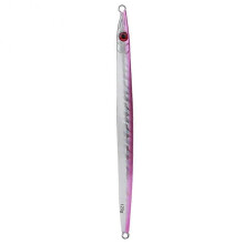 Vertical Jigs Luminous Slow Jigging Lure Hard Fish Bait for Saltwater Freshwater Fishing(3#pink + luminous stripe )