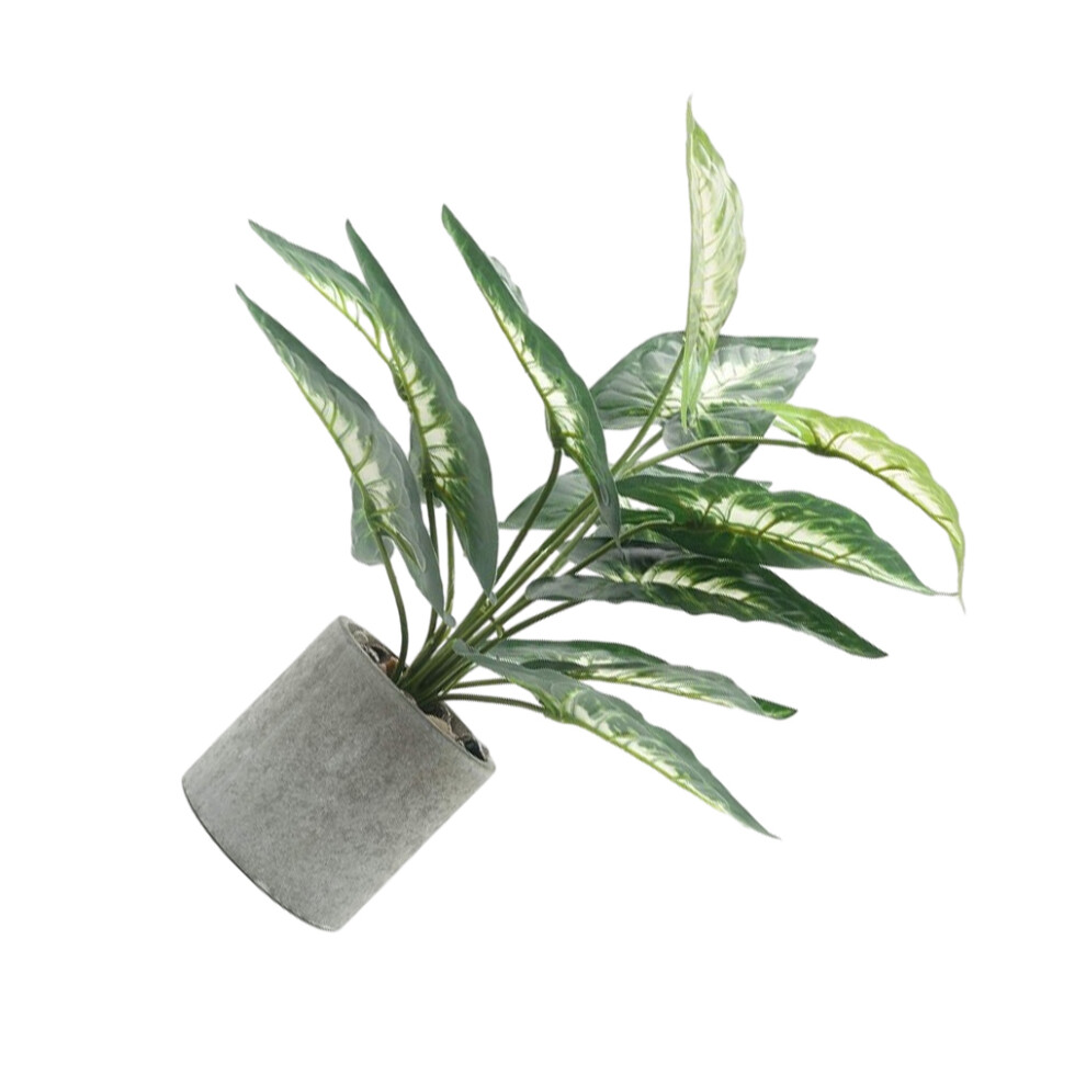 Simulated Taro Leaves Lifelike Artificial Plants For Home Decor-image-OPC-PKNDDKX-NEW