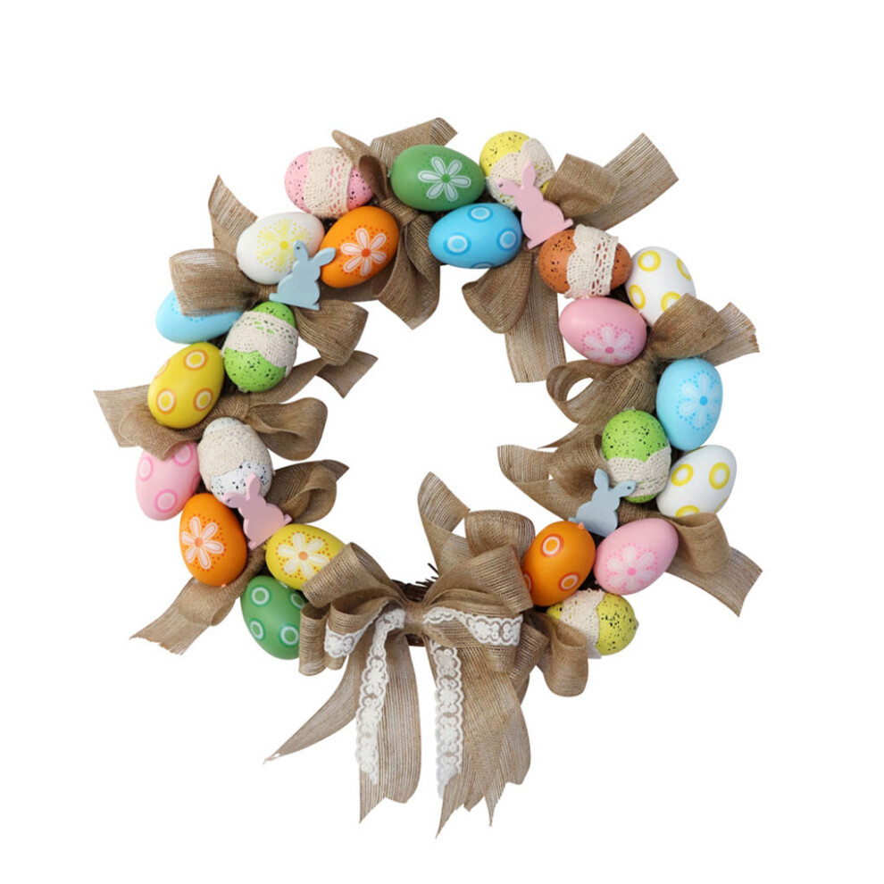 Flower Wreath Easter Decoration For Realistic Appearance AssortedColor-image-OPC-PKNDDNW-NEW