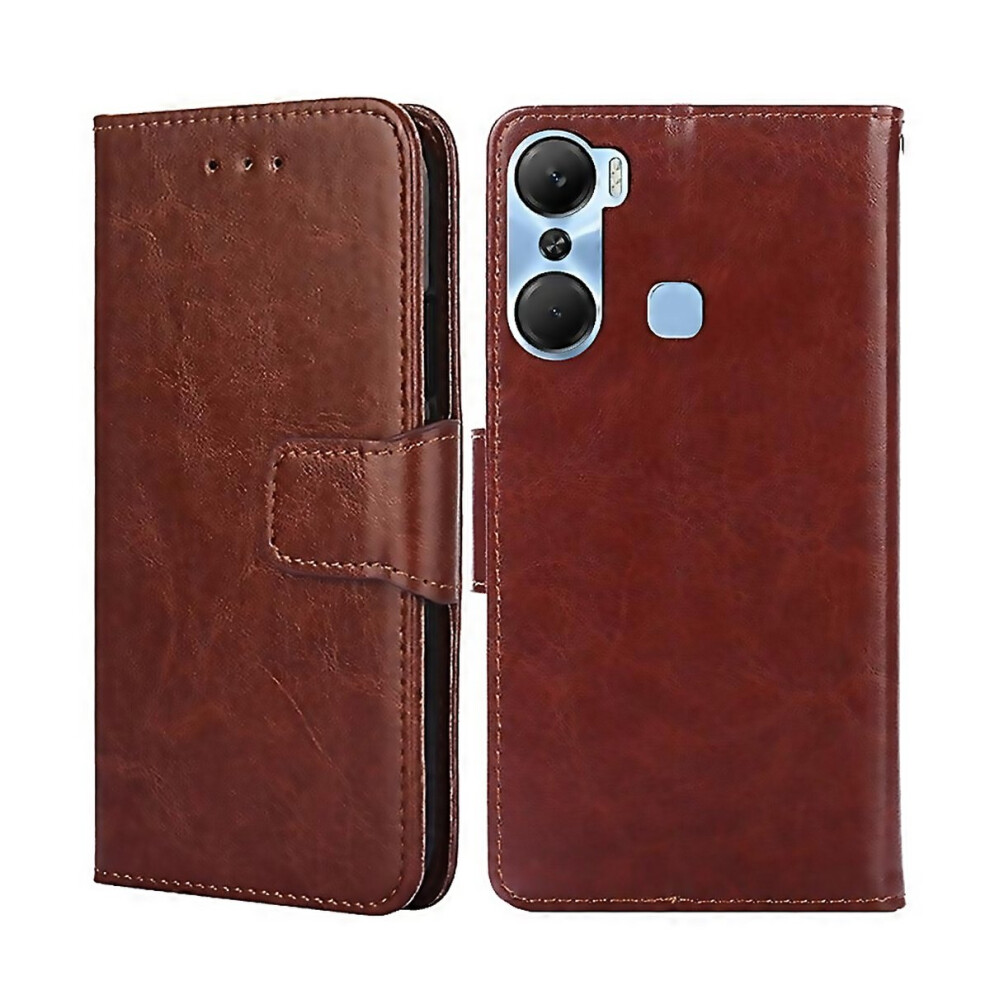 For Infinix Hot 12 Pro Crystal Texture Leather Phone Suitable For Everyday Use 6000001502170