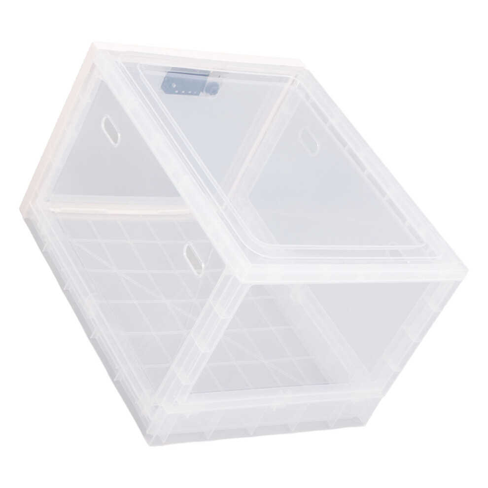3-Digit Combination Clear Lock Box for Medicine and Snacks