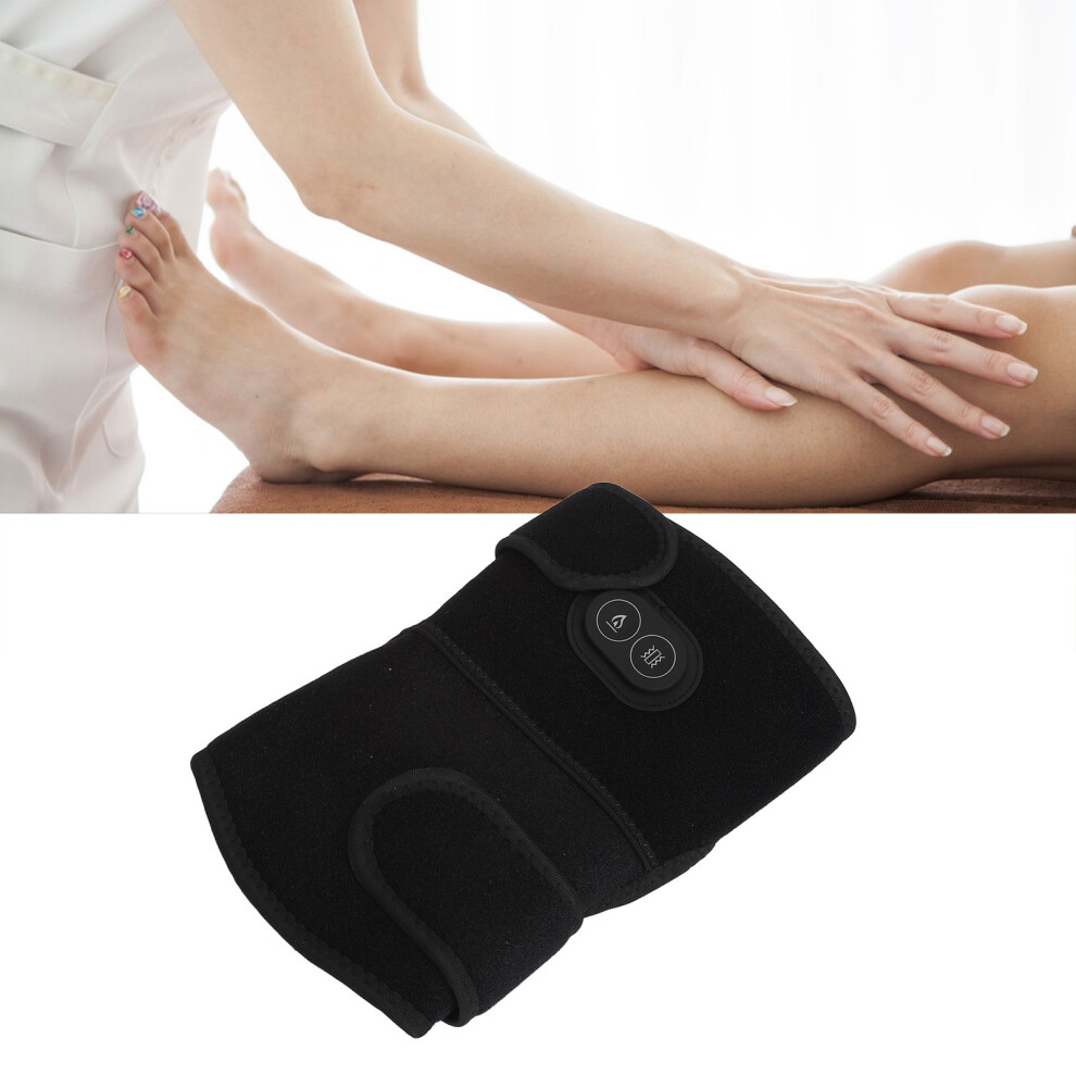 Cordless Heated Knee & Elbow Massager Vibration Pad for Relaxation