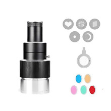 Für einstellbaren Fokus Diy Optical Snoot für Bowens Mount Flash Konisches Objektiv Fotografie Licht Modifie