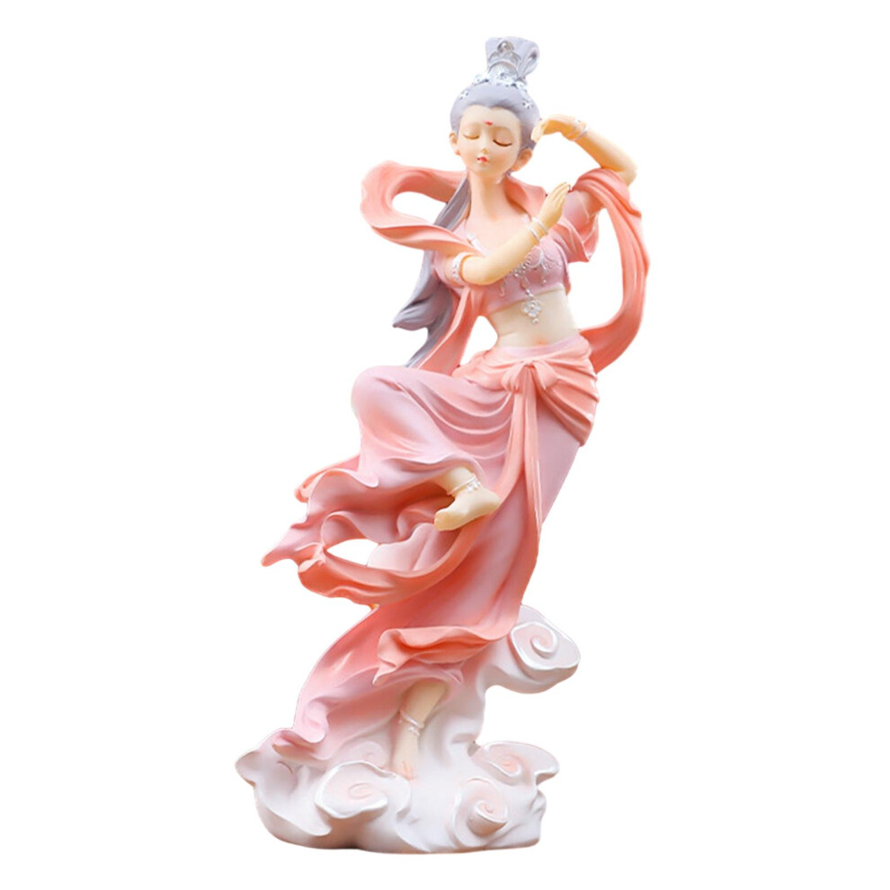(Style C) Durable Chinese Girl Figurine Resin Crafts Bedroom Living Room Table-image-OPC-PKNDNTQ-NEW