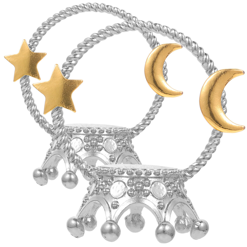 2 Szt. Podstawka Pod KryształOwą Kulę W KształCie Korony-image