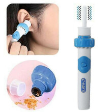 Electric Ear Wax Vacuum Remover Kit Earwax Removal Cleaner Safe Ear-pick Tools Set