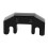 Metal Adjustable Cello Practice Mute for Bow, Black, BA37 10
