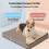 Memory Foam Pet Pad Hundebett Teddy Golden 1