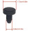 Pool Cue Bottom Cover Dust-Proof Base Replacement Sleeve Bumper Protector For Beginners Enthusiasts 4