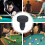 Pool Cue Bottom Cover Dust-Proof Base Replacement Sleeve Bumper Protector For Beginners Enthusiasts 3