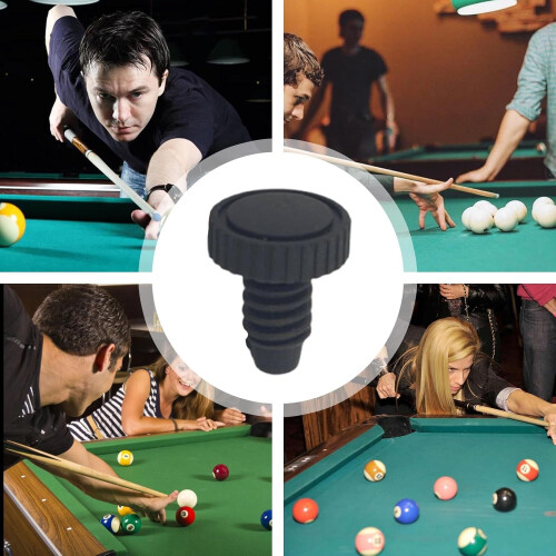 Pool Cue Bottom Cover Dust-Proof Base Replacement Sleeve Bumper Protector For Beginners Enthusiasts 2