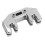 Metal Cello Practice Mute Silencer Adjustable for Bow BA36A Silver 11