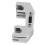 Metal Cello Practice Mute Silencer Adjustable for Bow BA36A Silver 7