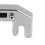 Metal Cello Practice Mute Silencer Adjustable for Bow BA36A Silver 10