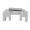 Metal Cello Practice Mute Silencer Adjustable for Bow BA36A Silver 5