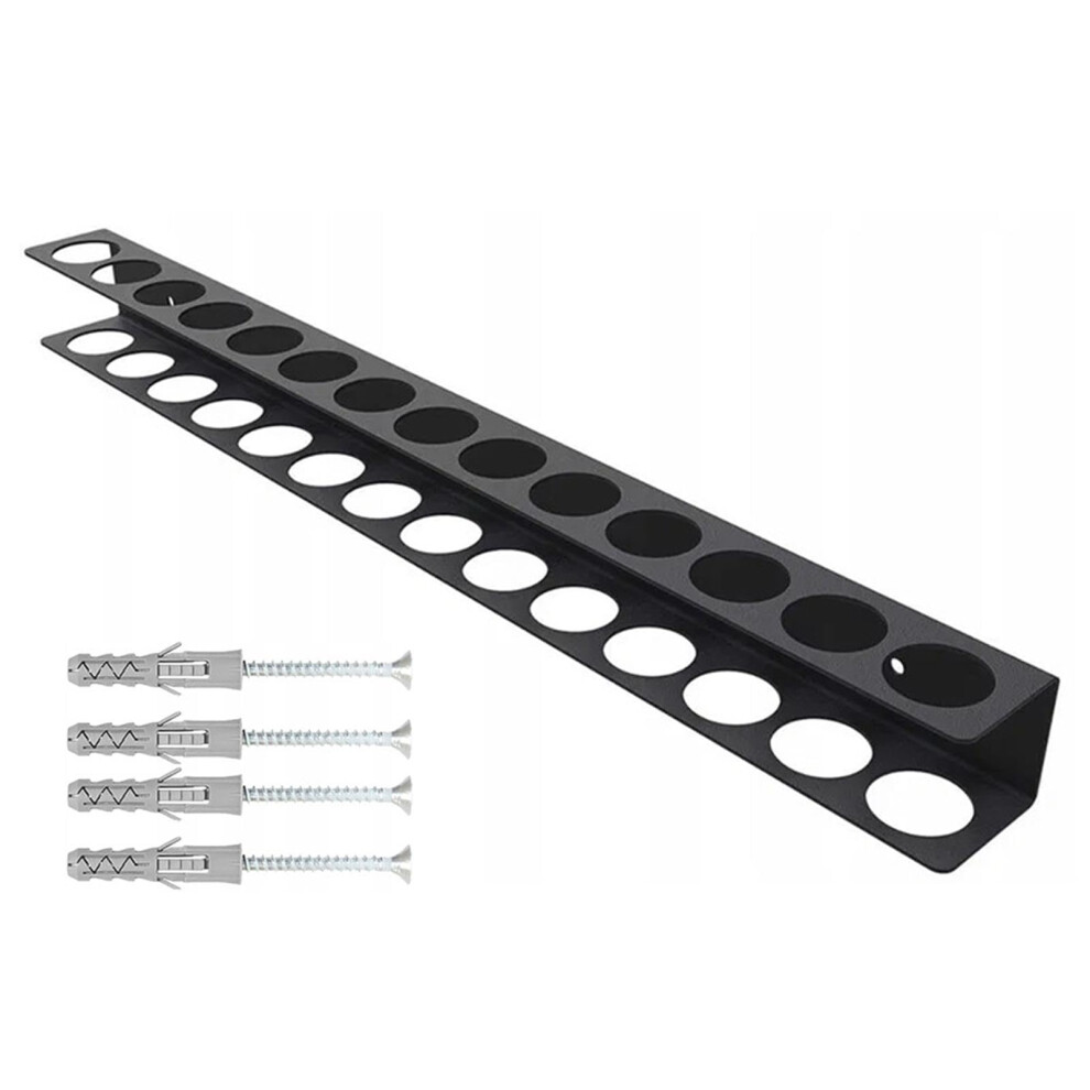 Screwdriver Organizer Wall Mount Steel Plier Storage Rack Hand Tool Organization For Workbench Basement Home Workshop 9084446027488