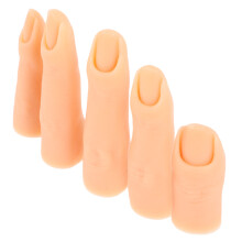 Maniküre Übungshand Modell Miss Nail Mit Trainingsfingern Für Kunst