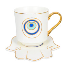 1 Set Theekop Stijl Koffiekop Keramische Melkhouders