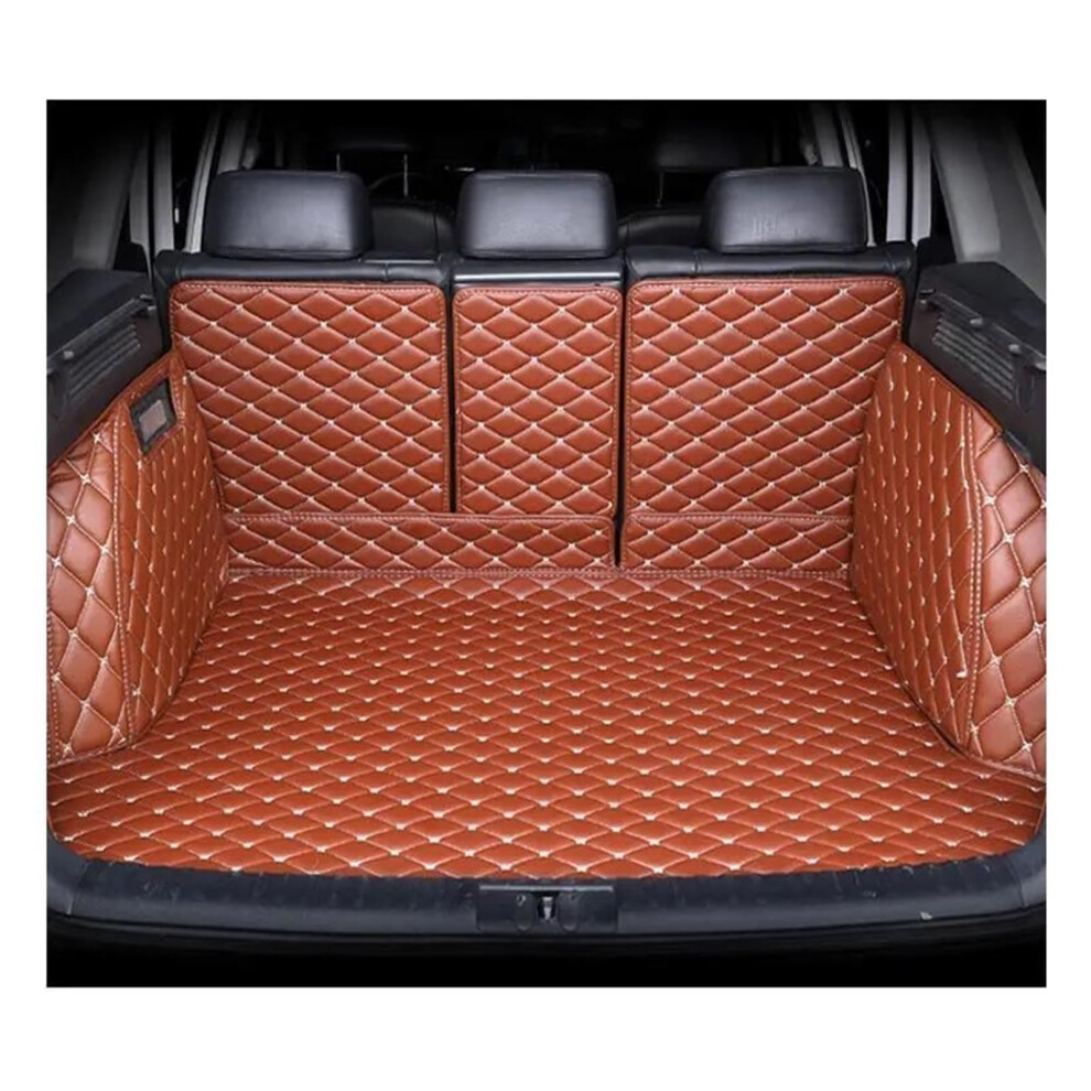 Tailored Car Boot Mats For Jeep Compass 2007-2017 Cargo Liner Floor Carpet Guard Pad Brown 9084446027808