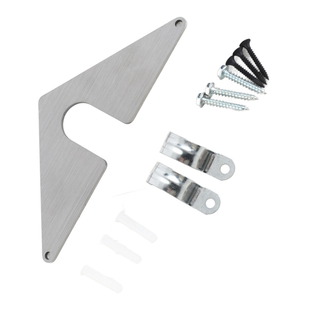 Durable Aluminum Triangle Faucet Mount - Rustproof & Scratch Resistant 4671351224702