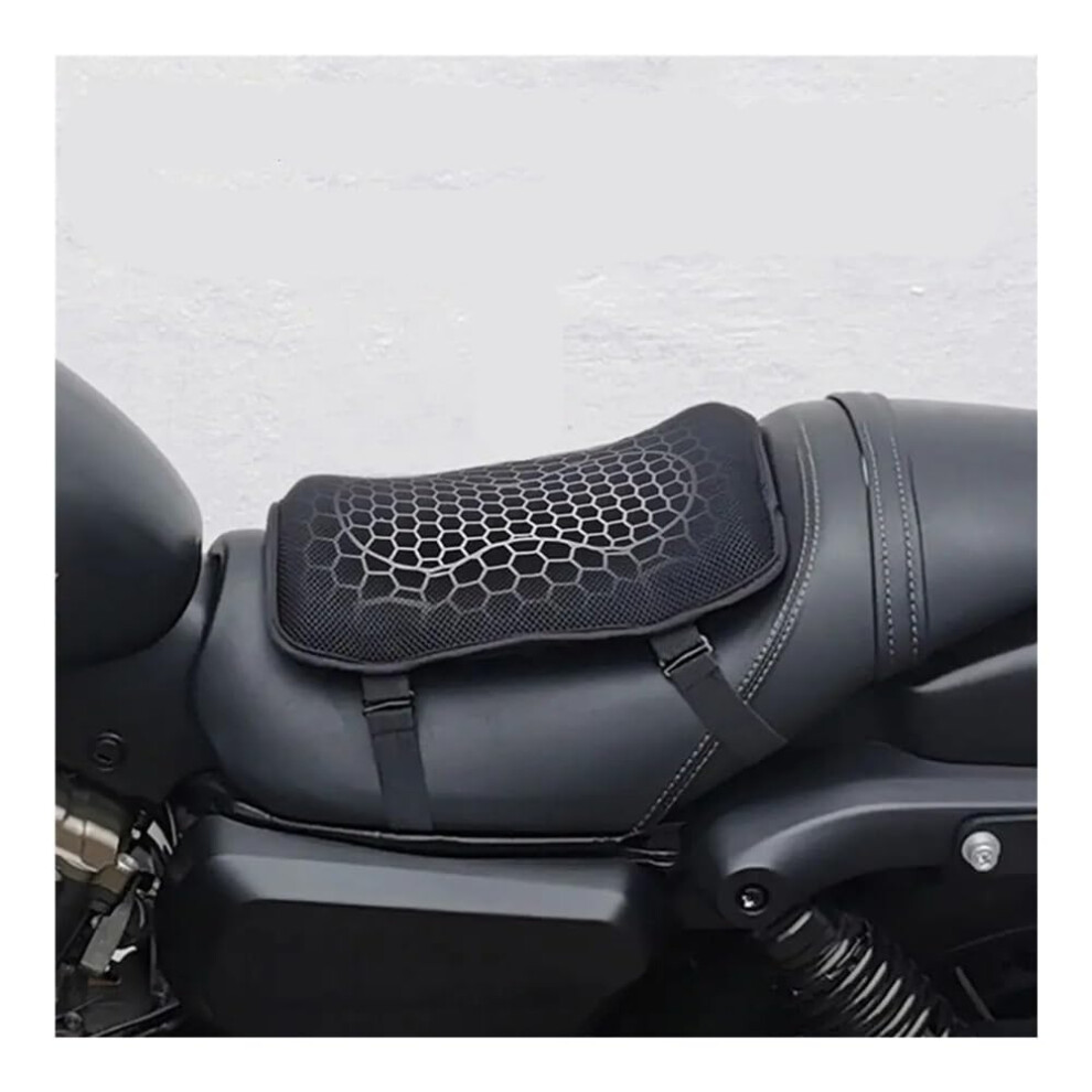 Seat Cushion Universal Motorcycle Pillion Pad Rear Comfortable Seat Cover For Motorbikes And Bike Accessories 9393856874453