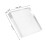 2Pièces Bloc Présentoir Clair Support Bijoux Mariage Décor 2