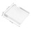 2Pièces Bloc Présentoir Clair Support Bijoux Mariage Décor 3