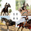 Training Cones Pack Of 4 Lightweight Stackable Cones For Horse Training Equipment, Durable Plastic 3