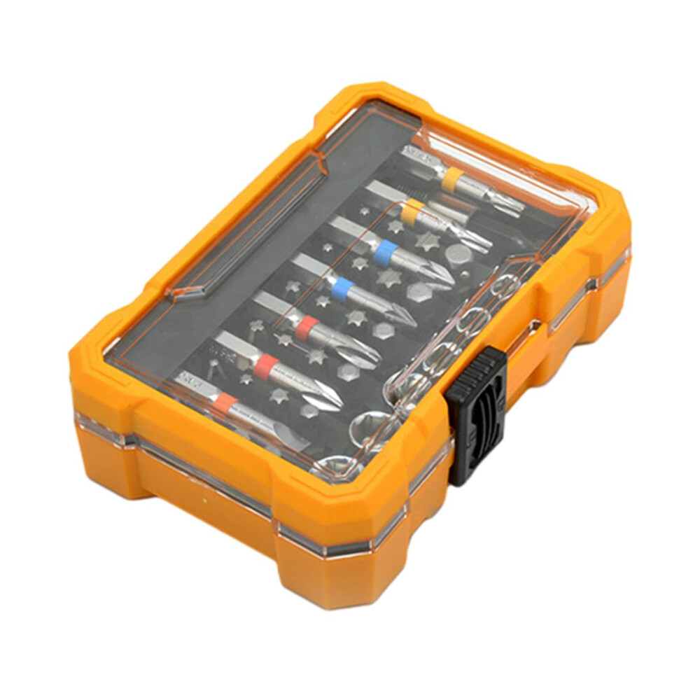Drill Screwdriver Bit Set 50X Cordless Screwdriver, Precision Drill Adapter, Storage Box, Car Mechanics And Household 9393856875047