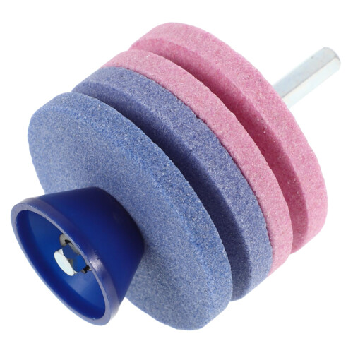 Four Layer Lawn Sharpener Tool Durable Double Layer Grinding Stone For Home And Industrial Use Rotary Sharpening Tool