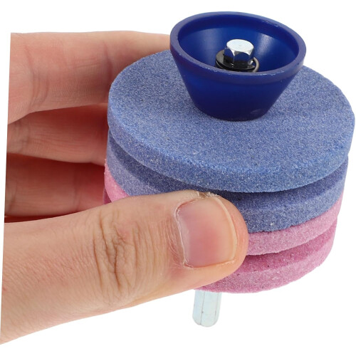 Four Layer Lawn Sharpener Tool Durable Double Layer Grinding Stone For Home And Industrial Use Rotary Sharpening Tool 2