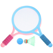 kinder tennisschläger set mit badmintonschlägern und zubehör für draußen