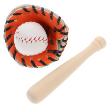 1 Set Baseball Speelgoed Poppenhuis Mini Sportbal Knutselen Decoratie
