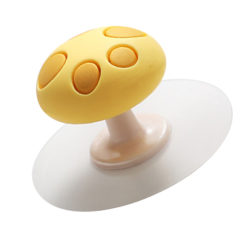 Silicone Toilet Lid Lifter Handle Anti Slip 5X3cm Yellow