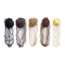 50pcs Hairnet Hair Net for Bun Invisible Elastic Mesh 20inch 50cm (Bulk Packing,Multicolored)