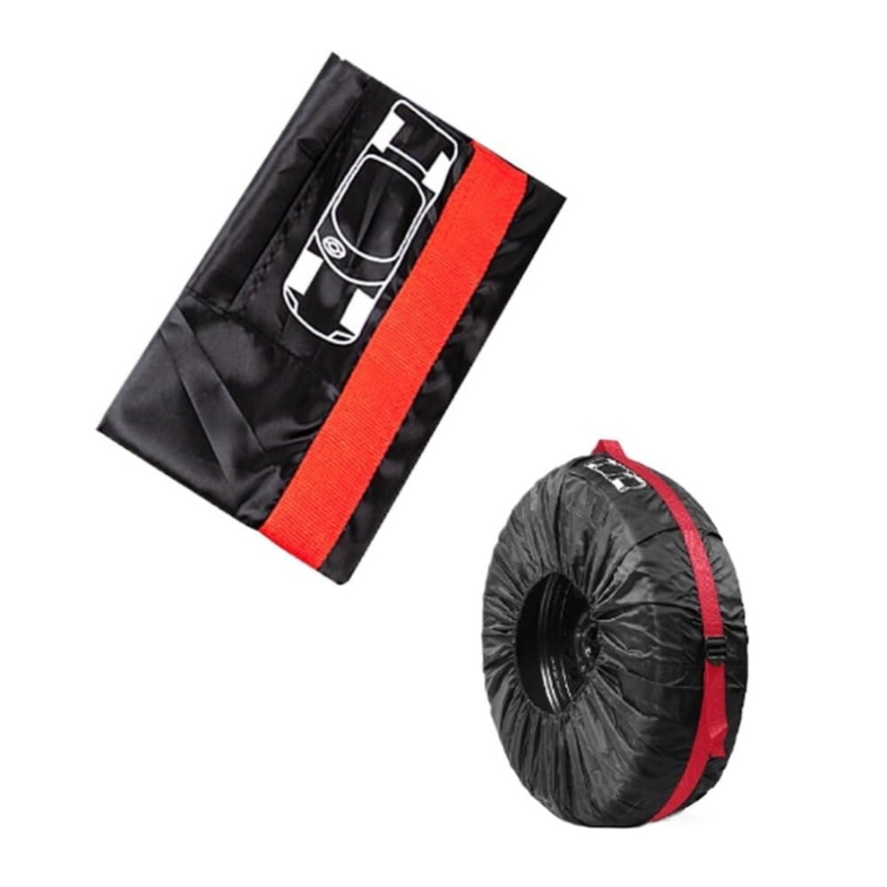 Tire Storage Dust Bag 1 Piece Spare Tire Cover Case Car Tyre Storage Bag Automobile Tyre Accessories Vehicle Wheel Protector 9084446028881