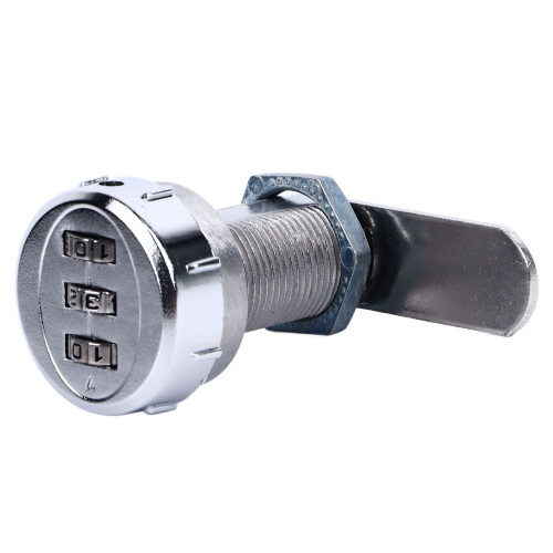 Mini 3-Digit Combination Cam Lock for Drawers Mailboxes Office L30