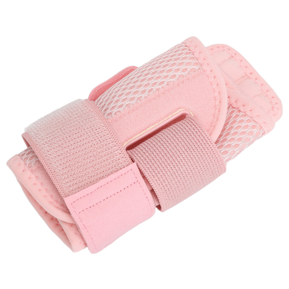 Secure Fit Thumb Splint Wrist Brace for Left & Right Hand in Pink