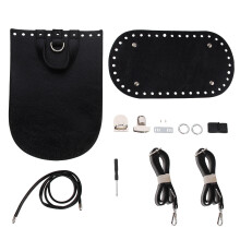 1 set diy taschenmaterial handgefertigt für rattan flecht rucksack