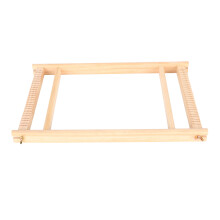 Kids Weaving Loom Set, 40x30x20cm Wooden Handcraft Kit