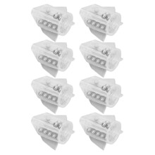 Durable 20Pcs Fishing Insert Rattles Stainless Steel &amp; Plastic Tubes