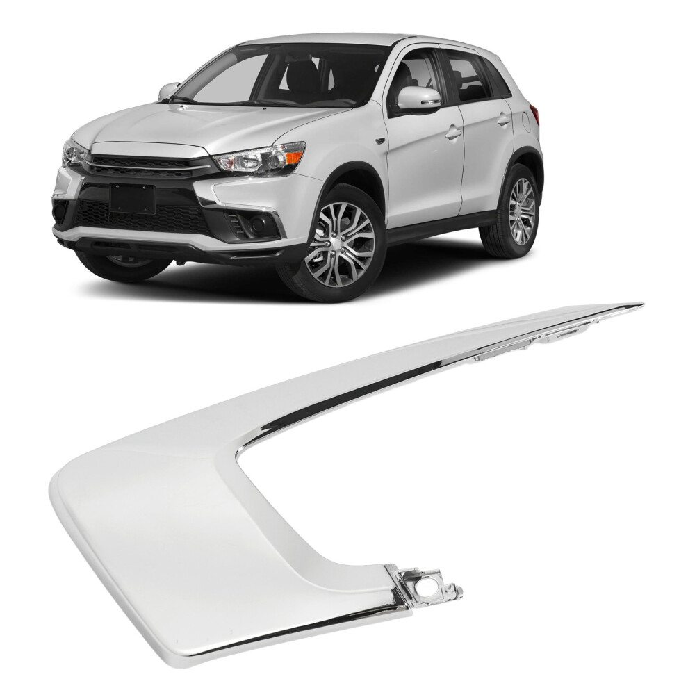 Mitsubishi Outlander Sport Front Bumper Moulding Abs Chrome Left 5001351272189