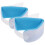 Child Safety Id Wristband Comfortable Fit Polyester 2pcs 10