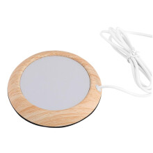 Thermostatic Coaster Portable Cup Warmer Mug Heater For Tea And Milk Random Color