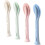 Wheat Straw Cutlery, 4 Sets Portable Cutlery Set, Spoon Fork Chopsticks Tableware Set Travel Flatware Set 1